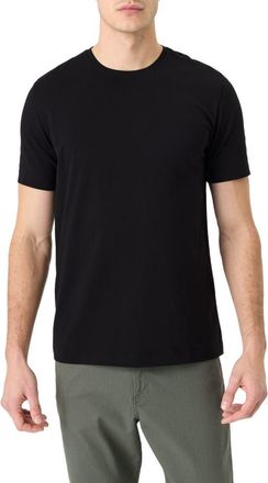 Pact Luxe Essential Classic Fit Crewneck Tee Made With Organic Cotton in Black at Nordstrom, Size Xx-Large