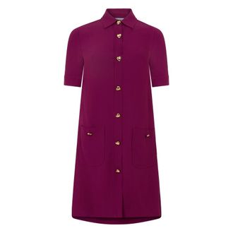 Moschino Shirt Dress - female - Moschino - Shirt Dresses - Red - XS - Dresses