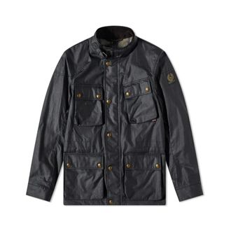 Belstaff Heren, Jassen, Zwart, Maat: 5XL Katoen