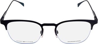 Tommy Hilfiger Demo Rectangular Mens Eyeglasses TH 1385 0QFY 50