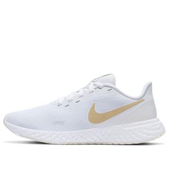 Nike (WMNS) Nike Revolution 5 White/Gold BQ3207-108