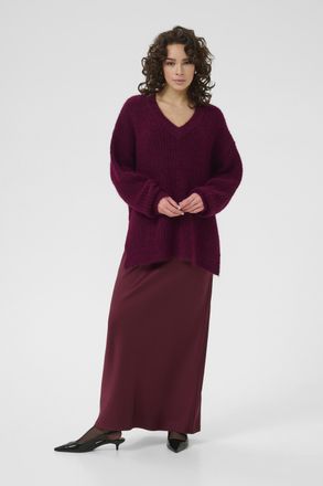 Kaffe Pullover KAane Oversize fit bordo