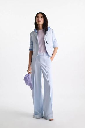 Dorothee Schumacher Emotional Essence Jacket In Ice Blue