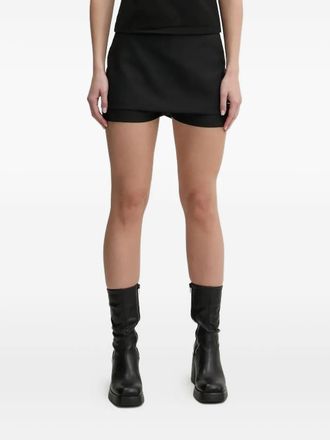 Heliot Emil Shorts con design a strati - Nero