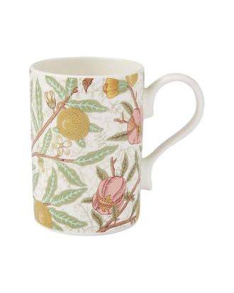 Spode Set Of 4 Morris & Co. 12Oz Mugs: Fruits