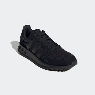adidas Sneaker ADIDAS SPORTSWEAR RUN 84, Herren, Gr. 40, schwarz (core schwarz, core schwarz, carbon), Leder, Synthetik, Textil, Schuhe Sneaker, inspiriert v