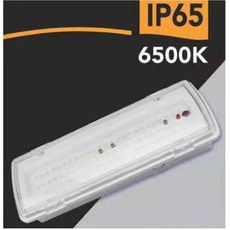 Trade Shop Trade Shop Traesio - Trade Shop - Lampada Led Emergenza Anti Blackout Esterno Ip65 3.5w 400lm 3 Ore Autonomia