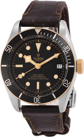 Tudor Pre-owned Tudor Heritage Black Bay Automatic Chronometer Black Dial Mens Watch M79733N-0001