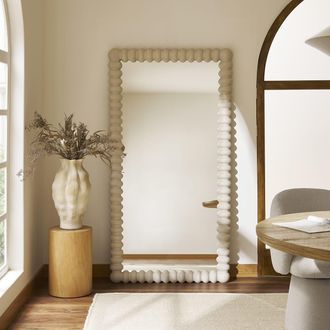 Castlery Floor Mirror | Faro by Castlery, White, 35.4 x 71.3