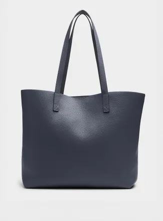 Simons Womens Grained minimalist tote bag