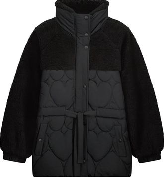 Fab By Fabienne Chapot Uma Coat - Dames - Winterjassen - Zwart - M - Leer - Jassen