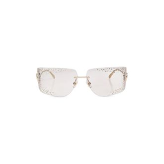 Jimmy Choo London Sunglasses, female, Yellow, Size: ONE SIZE Jc4009B Sunglasses