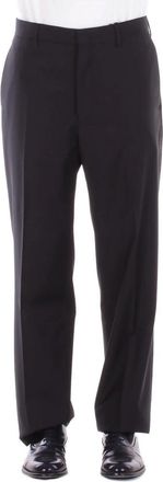 Tagliatore P-Nat Broek - Heren - Straight fit broeken - Zwart - L - Katoen - Broeken