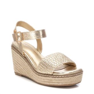 Xti Womens Wedge Sandals In Gold