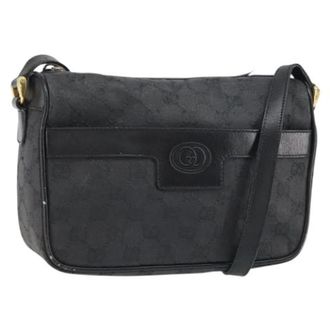 Gucci Borsa a tracolla in tela Pre-owned - - Pre-owned - Donna - Nero - ONE SIZE