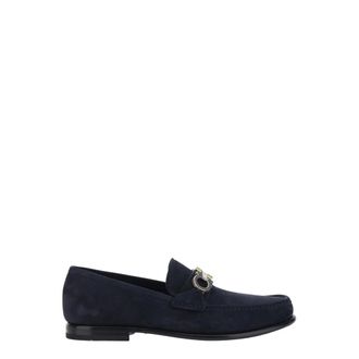 Ferragamo Heren, Schoenen, Blauw, Maat: 42 1/2 EU Leer