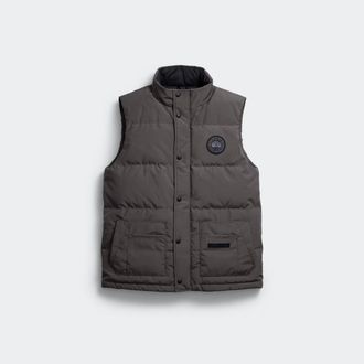 Canada Goose Freestyle Crew Vest Black Label (Men, Coastal Grey, L)