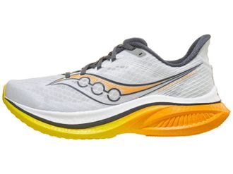 Saucony Mens Endorphin Speed 5 Running Shoes In White/fuego