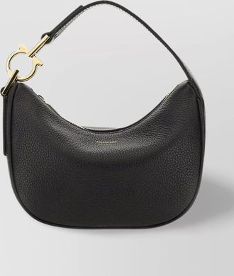 Ferragamo mini calf leather shoulder bag