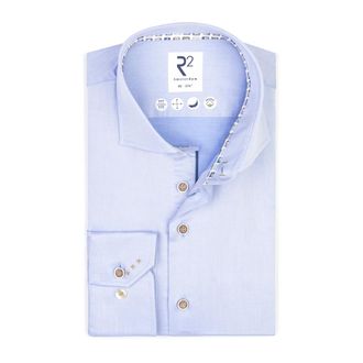R2 Amsterdam Stijlvol Overhemd voor Mannen - Heren - Overhemden - Blauw - Maat: XL