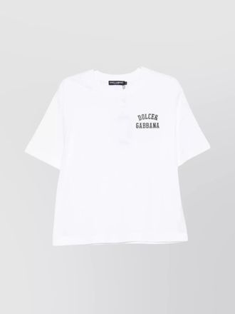 Dolce & Gabbana logo crew neck t-shirt
