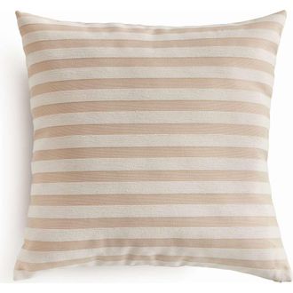Napa Home & Garden Grant Square Indoor-Outdoor Pillow 20 in Beige at Nordstrom, Size 20X20