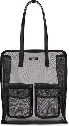 Kate Spade New York Breezy Mesh Tote Bag Handbags Black