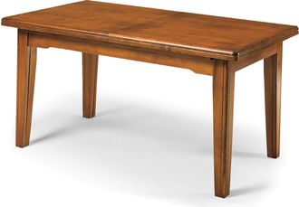 Milani Home Lennox - Tavolo Da Pranzo Allungabile In Legno Massello Cm 100 X 180/225/270/315/360