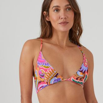 La Redoute Collections Bedrukte bikini-BH in foulard model