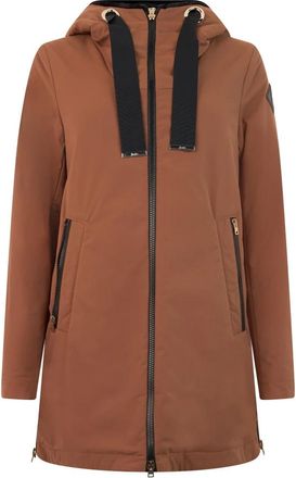 Herno Regenjas - Dames - Winterjassen - Bruin - M - Polyester - Jassen