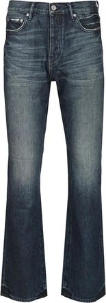 Purple Vintage Jeans - Heren - Flared Jeans - Blauw - W36 - Katoen - Jeans