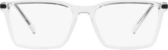 A|X Armani Exchange 54mm Rectangle optical glasses in Clear at Nordstrom