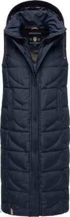 Navahoo dames gewatteerd vest Brezelchen - Lang & Warm