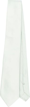 Versace faille silk tie - men - Silk/Silk - One Size - Green