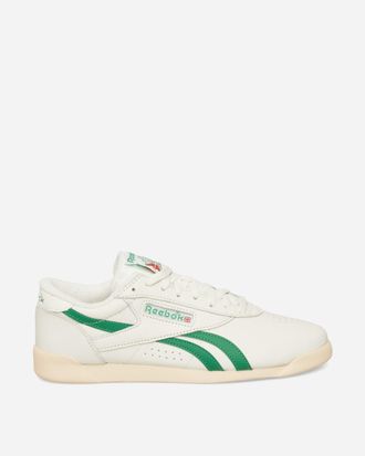 Reebok Women s Freestyle Low Sneakers Chalk / Glen Green / Paper White