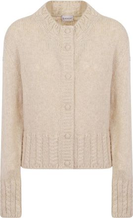 Moncler C&aacute;rdigan - Knitwear - Mujer - Beige - L