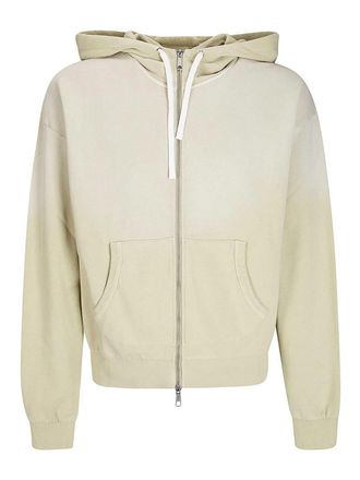 Brain Dead Padded Elbow Zip-Up Hoodie