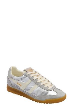 Gola Firefly Sneaker in Silver/off White at Nordstrom, Size 6.5