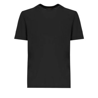 Zanone T-Shirts, male, Black, Size: 2XL Zanone T-shirts and Polos Black