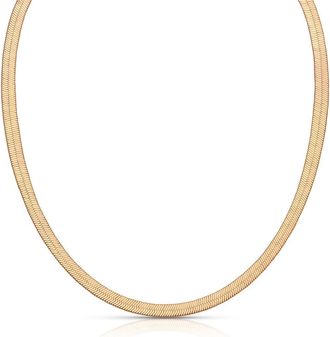Ettika Brooklyn Snake Chain Necklace in Gold at Nordstrom, Size 22