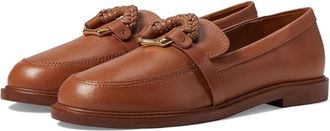 Schutz Womens Schutz Rhino S2167800090002 Flat Brown Leather Slip-On Shoes HTAT546