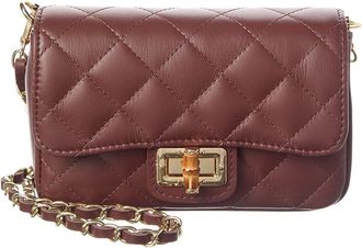 Persaman New York Cinzia Quilted Leather Crossbody