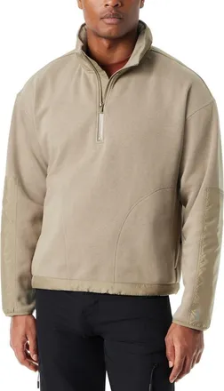 G.H. Bass & Co. Bass Outdoor Sweatshirt Mens Overland Convertible -Zip Pullover MAC82
