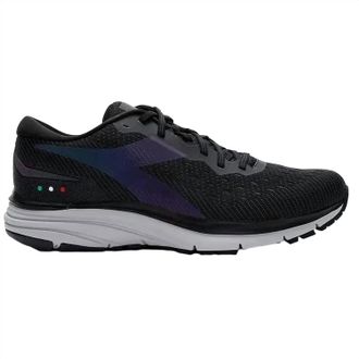 Diadora Mens Mythos Blushield Hip 6 Running Shoes- Medium Width In Black,nine Iron