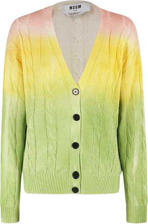 Msgm Degrade Cardigan