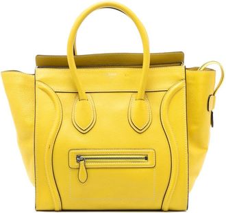 Celine Pre-owned Celine Mini Calfskin Luggage Tote Ladies S-SN-1111 S-MM-1121