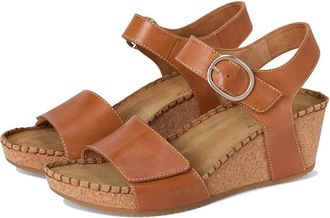 COMFORTIVA Eldorah Womens Sandals Luggage : 9.5 W (D), Leather