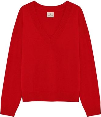 Anine Bing Mujer, Jerseys, Rojo, Talla: XS