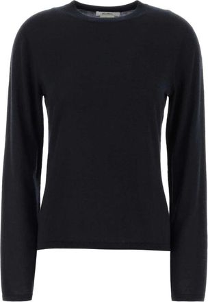 Max Mara Round-neck Truien - Dames - Ronde hals truien - Blauw - XL - Truien & Vesten