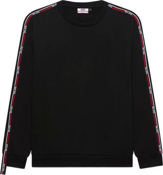 GCDS logo-embellishment sweatshirt - Black